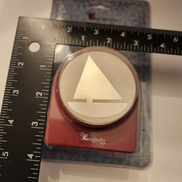 Sailboat Super Giant Hole Punch Emagination paper Scrapbook Craft Shapes - Picture 4 of 6